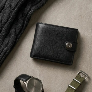 Black Casual Wallet For Men P71010